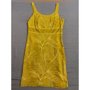 Ann Taylor Petites Dress Women's Size 4P Green Sleeveless